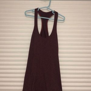 Maroon/purple Lululemon Tank